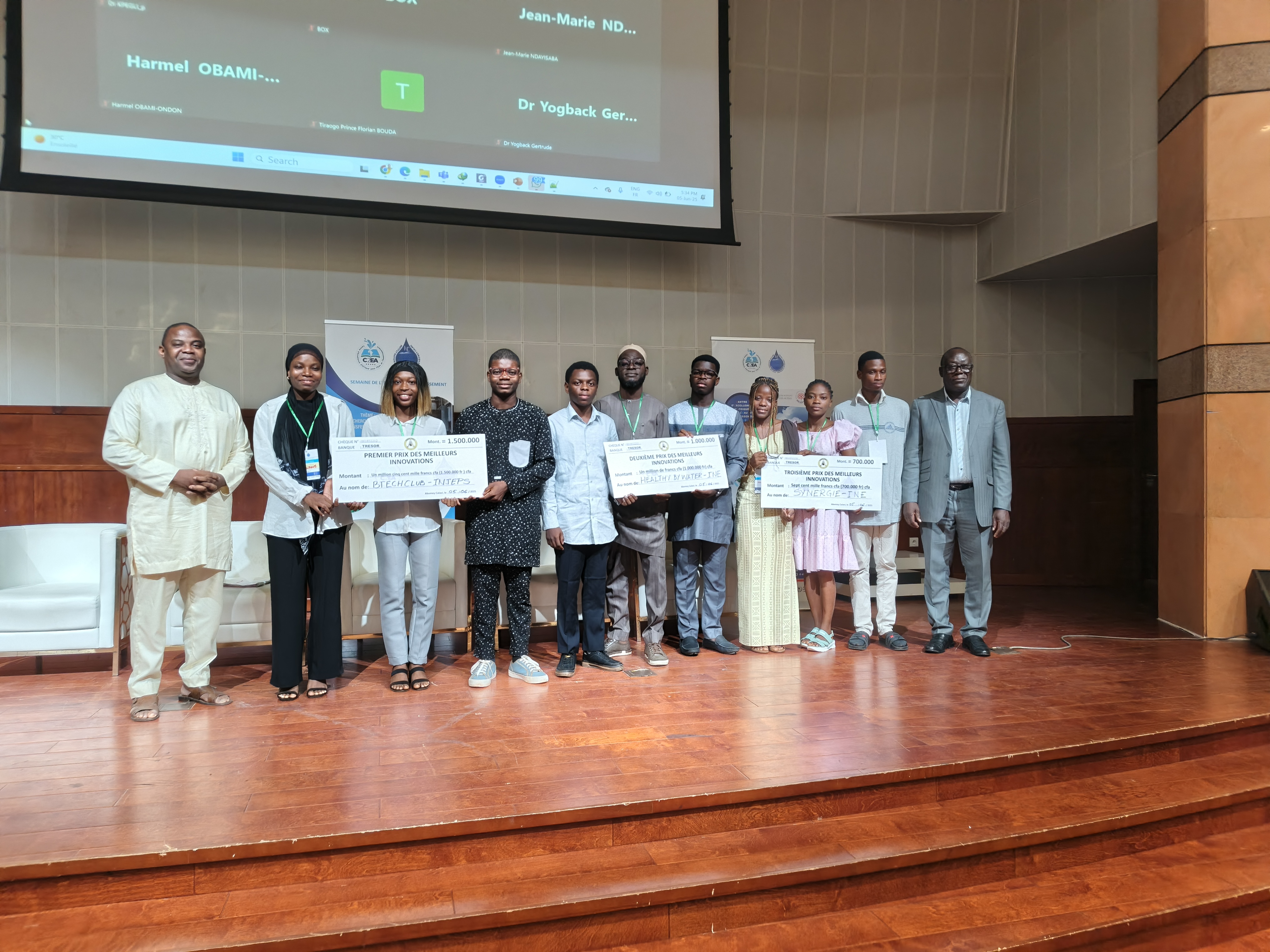 Cérémonie de remise des Prix PriMi de la Semaine de l'Eau 2025